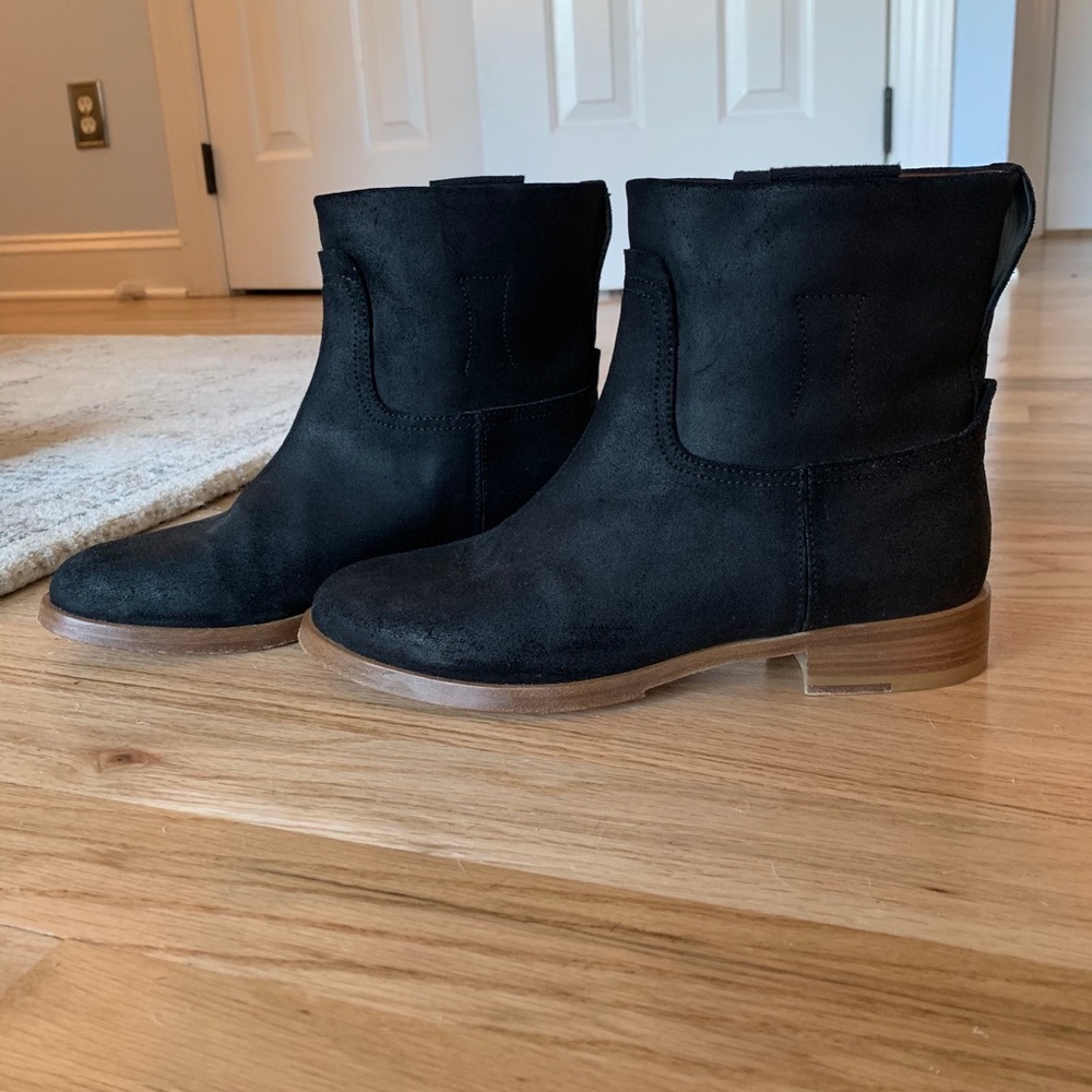 RAG AND BONE BLACK HOLLY BOOTS